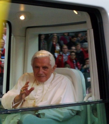 Mit dem Papst im Olympiastadion Berlin